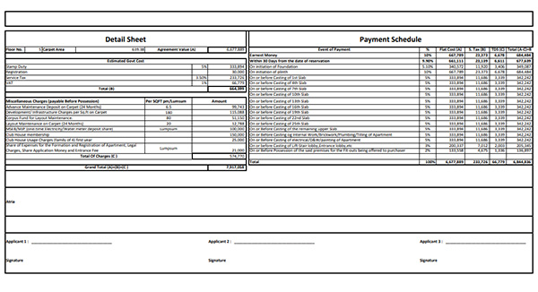 Shubhamkaroti Aarambh Vikhroli East Costing Plan